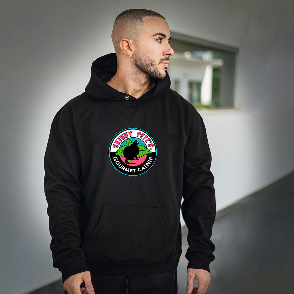 Premium Unisex "Skinny Pete's Catnip Logot" Pull Over Hoodie - Skinny Pete's Catnip
