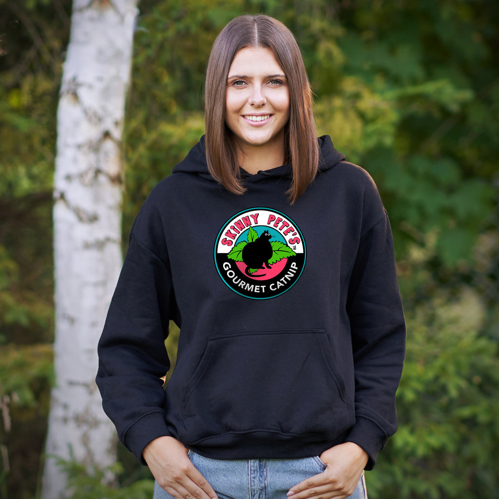 Premium Unisex "Skinny Pete's Logo" Pull Over Hoodie - Skinny Pete's Catnip