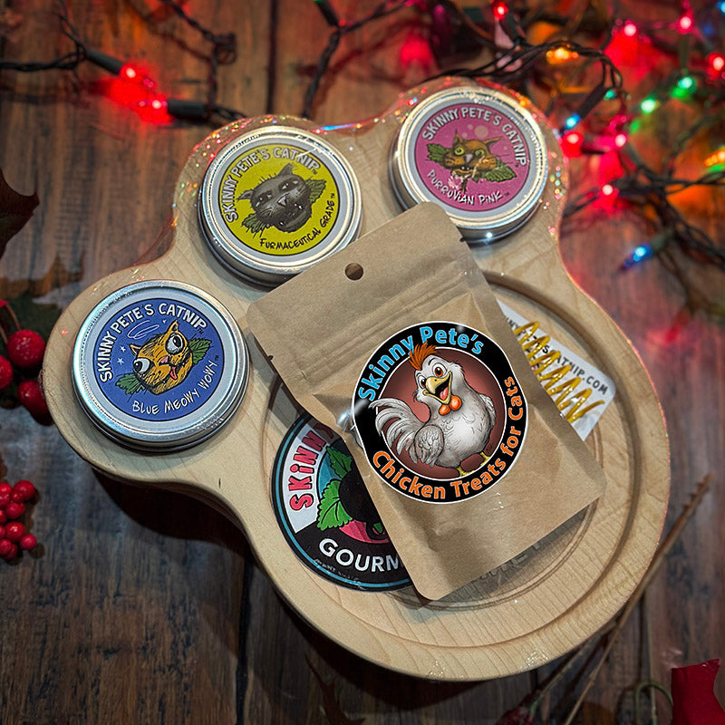 NEW "Charcaterie" Board Gift Bundle - Skinny Pete's Catnip