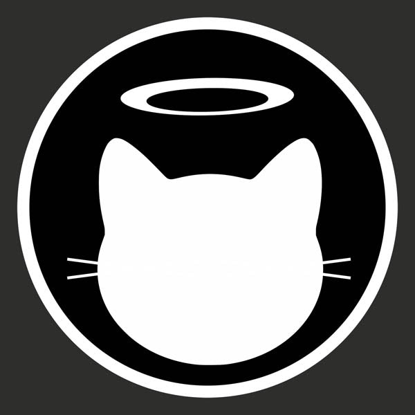 District Made Women's VIP "Halo Kitty" Black Frost Tee - Skinny Pete's Catnip