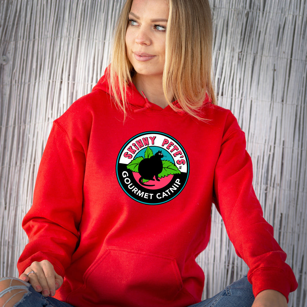 Premium Unisex "Skinny Pete's Logo" Pull Over Hoodie - Skinny Pete's Catnip
