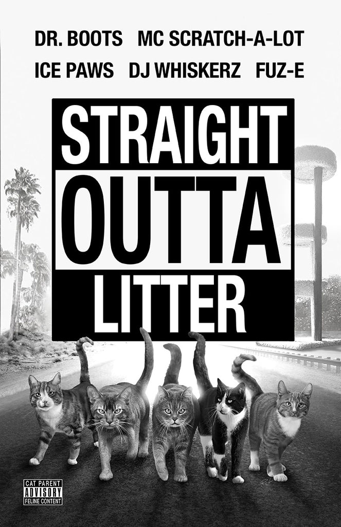 Fun cat poster