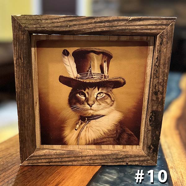 Vintage Cat Portraits - Skinny Pete's Catnip