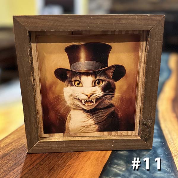 Vintage Cat Portraits - Skinny Pete's Catnip