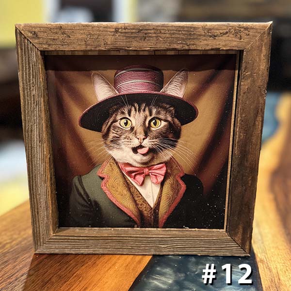 Vintage Cat Portraits - Skinny Pete's Catnip
