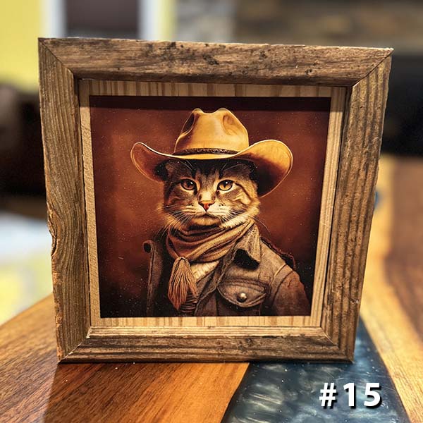 Vintage Cat Portraits - Skinny Pete's Catnip