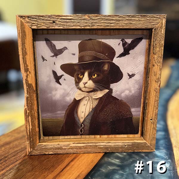 Vintage Cat Portraits - Skinny Pete's Catnip