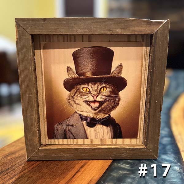 Vintage Cat Portraits - Skinny Pete's Catnip