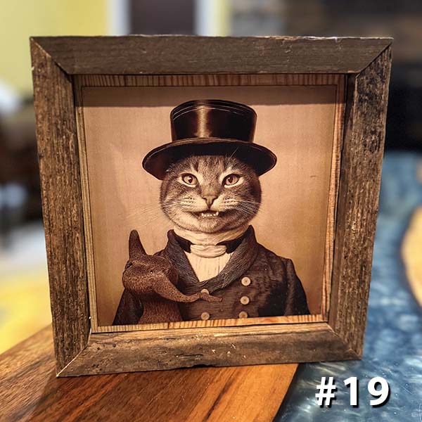 Vintage Cat Portraits - Skinny Pete's Catnip