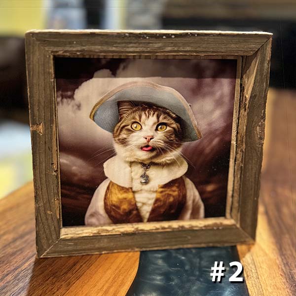 Vintage Cat Portraits - Skinny Pete's Catnip