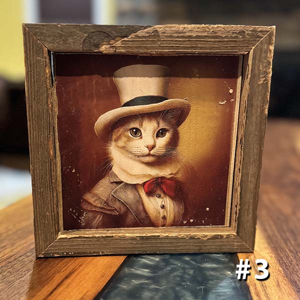 Vintage Cat Portraits - Skinny Pete's Catnip