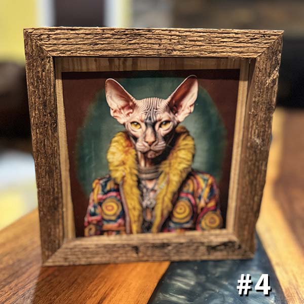 Vintage Cat Portraits - Skinny Pete's Catnip