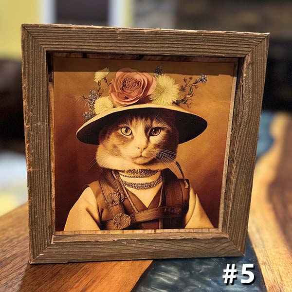 Vintage Cat Portraits - Skinny Pete's Catnip