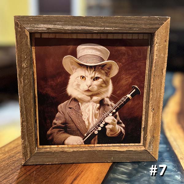 Vintage Cat Portraits - Skinny Pete's Catnip