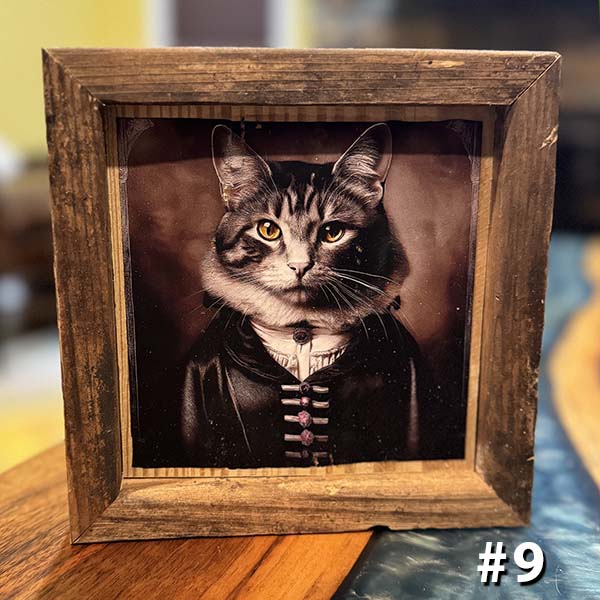 Vintage Cat Portraits - Skinny Pete's Catnip