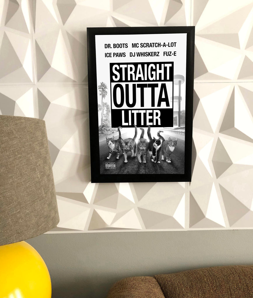 NEW Poster, “Strait Otta Litter” - Skinny Pete's Catnip