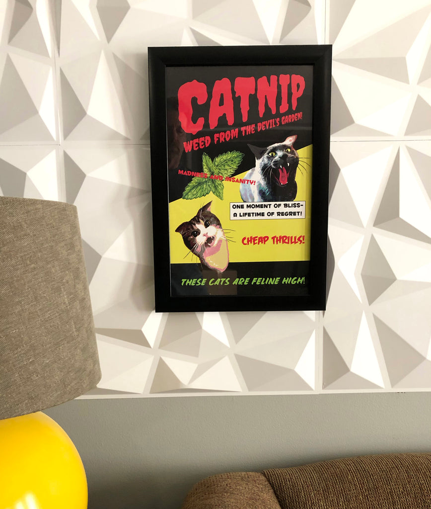 Poster, “Weed From The Devil’s Garden” - Skinny Pete's Gourmet Catnip