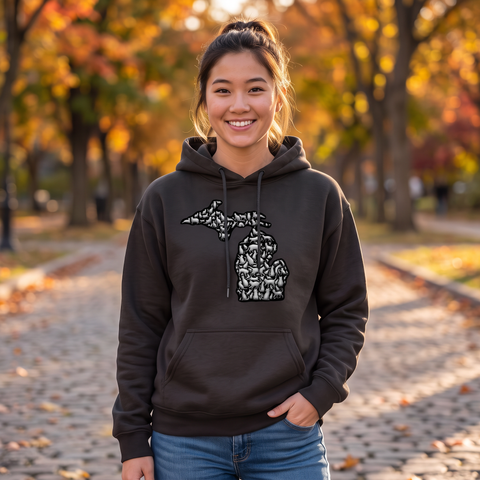 Premium Unisex "Kitten MItten" Pull Over Hoodie - Skinny Pete's Catnip