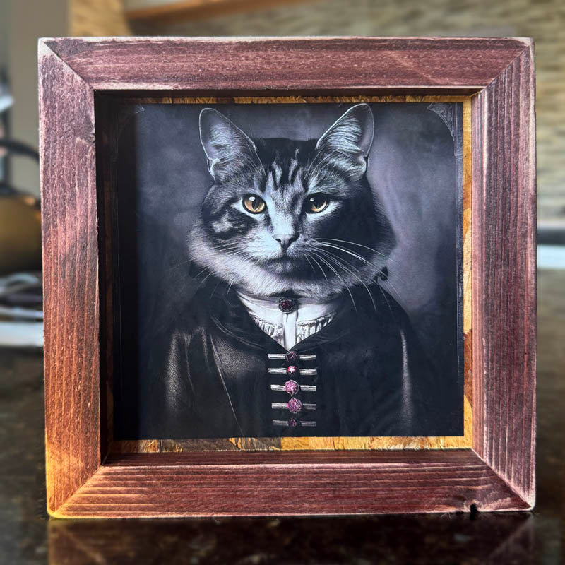 Halloween Vintage Cat Portraits (3 set) - Skinny Pete's Catnip