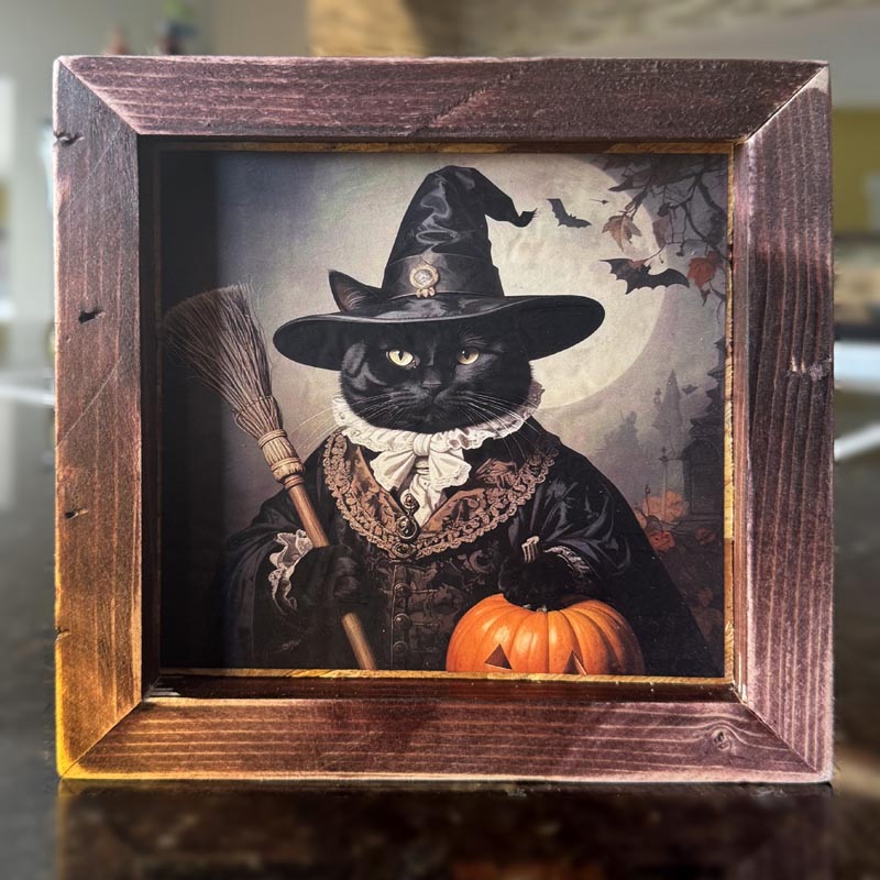 Halloween Vintage Cat Portraits (3 set) - Skinny Pete's Catnip