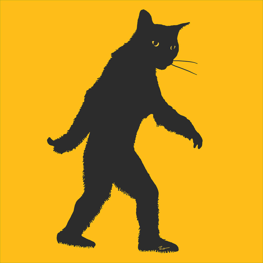 Unisex "Catsquatch" Sponge Fleece Ragland Sweatshirt - Skinny Pete's Catnip