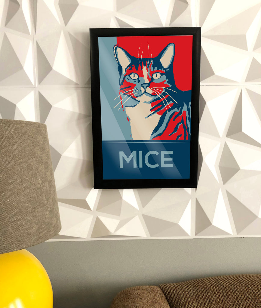 Poster, "MICE" - Skinny Pete's Gourmet Catnip